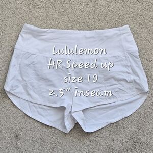 Lululemon Speed up Shorts